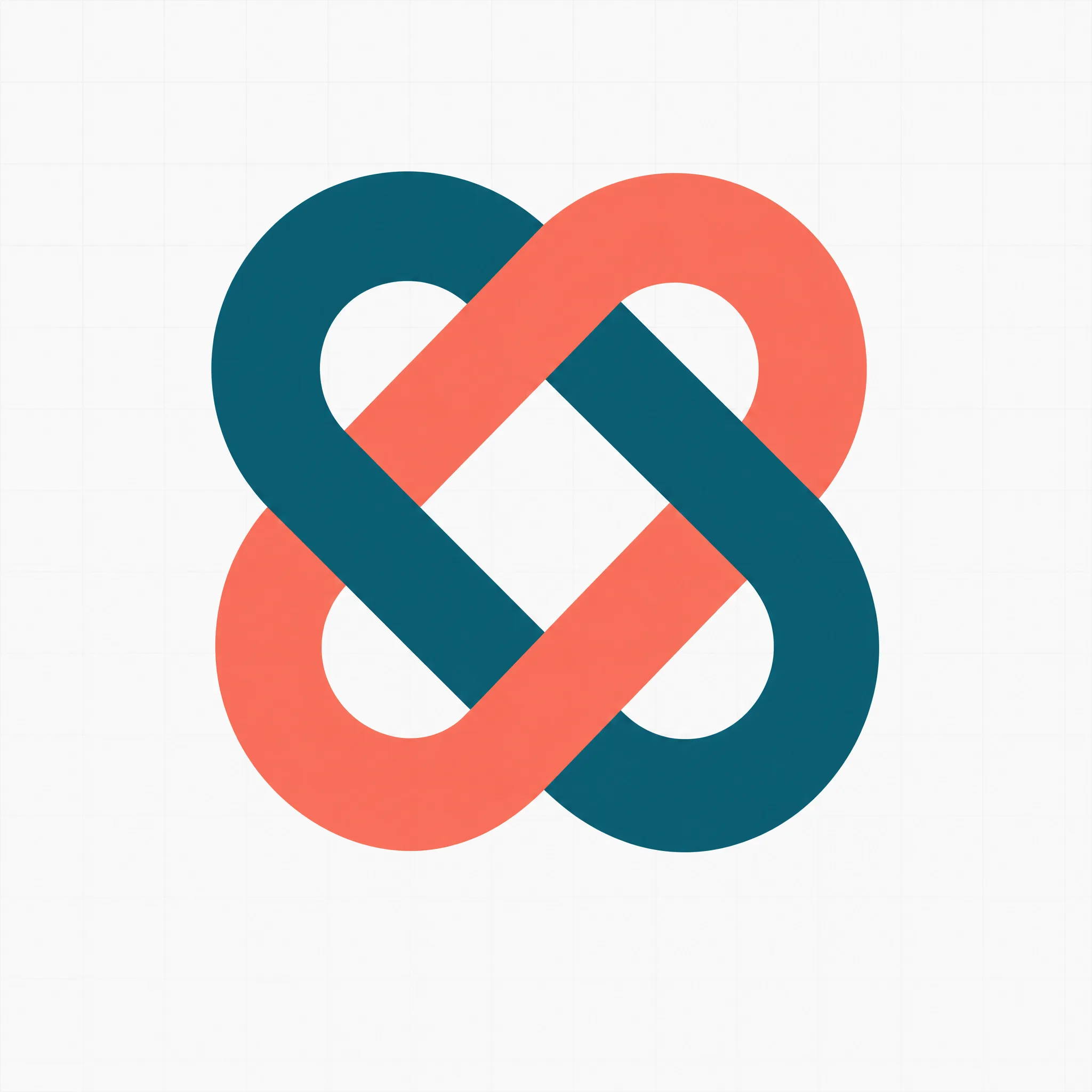 Abstract symbols and monograms. Expect a starting point worth refining rather than a finished identity.