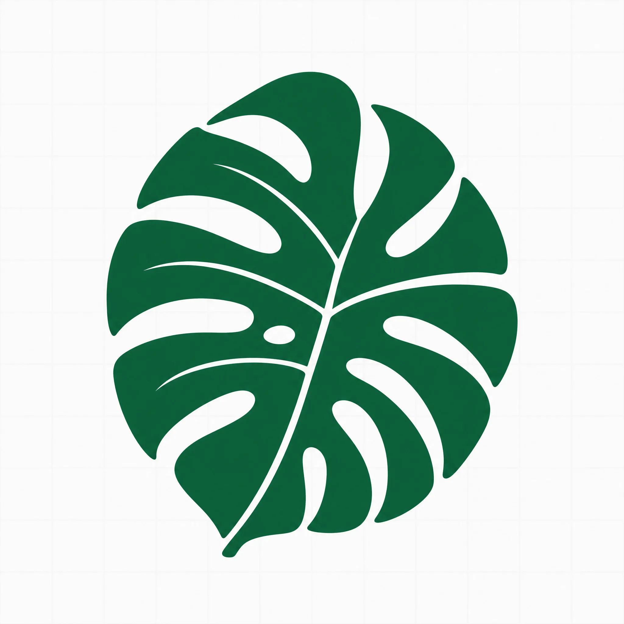 The easiest case to vectorize image content from: distinct outlines become clean closed paths worth cutting.