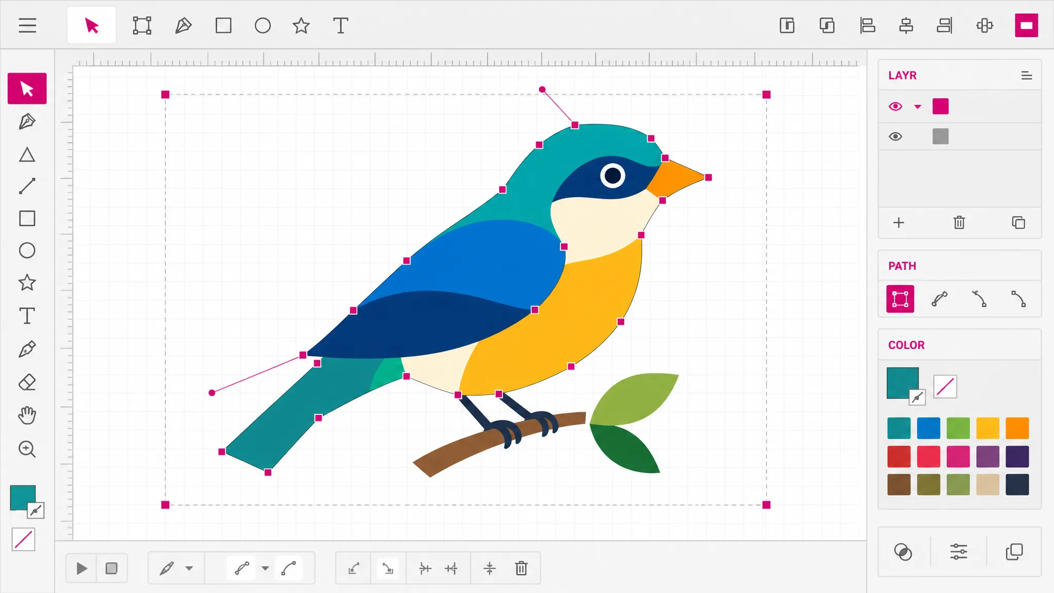 Real paths, not a PNG in a wrapper
