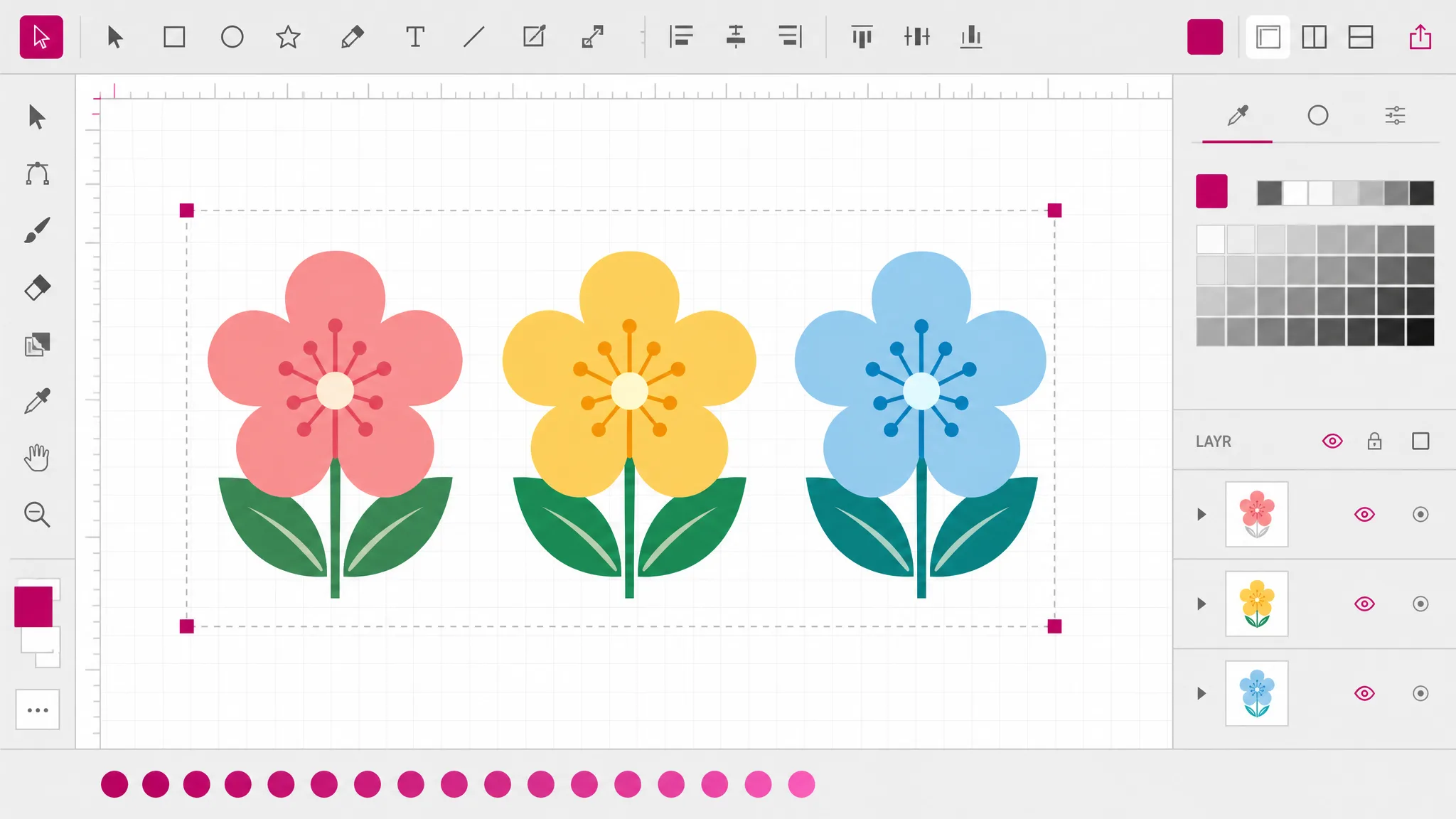 Color becomes an edit, not a repaint