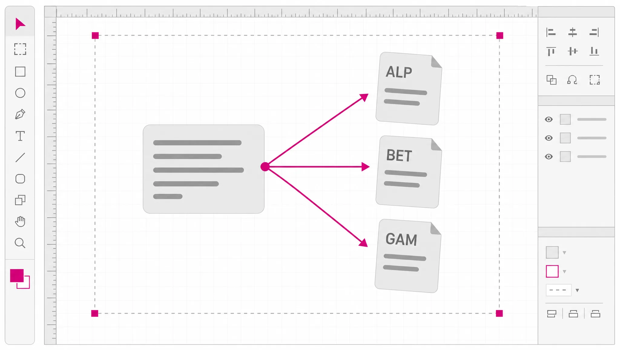 The format question, answered on the page