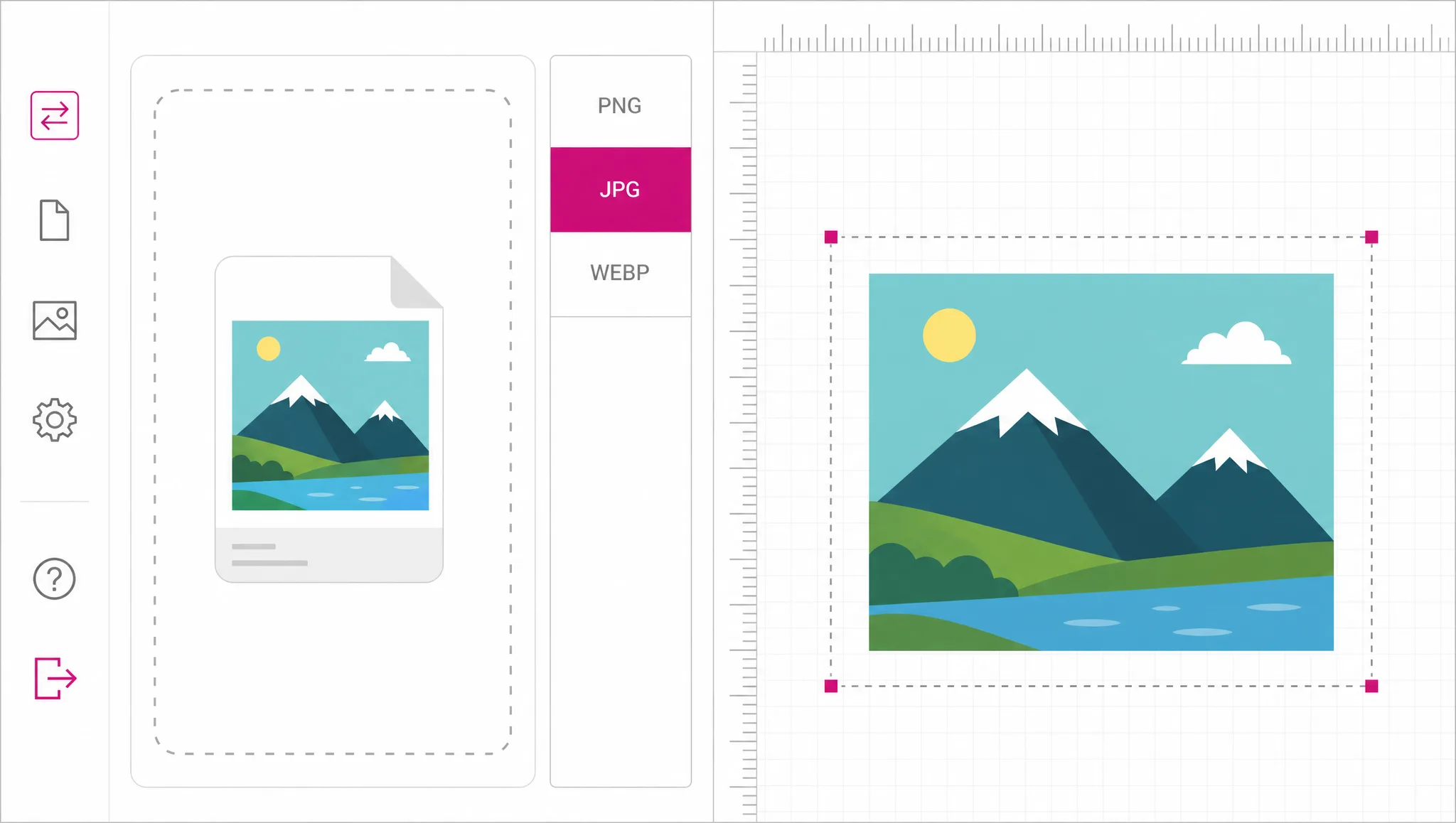 How the SVG File Converter Works