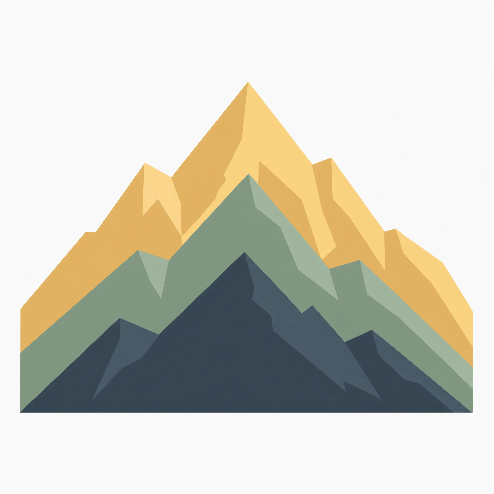 Artwork built from dozens of stacked shapes, where the fix is reordering two of them rather than redrawing anything.