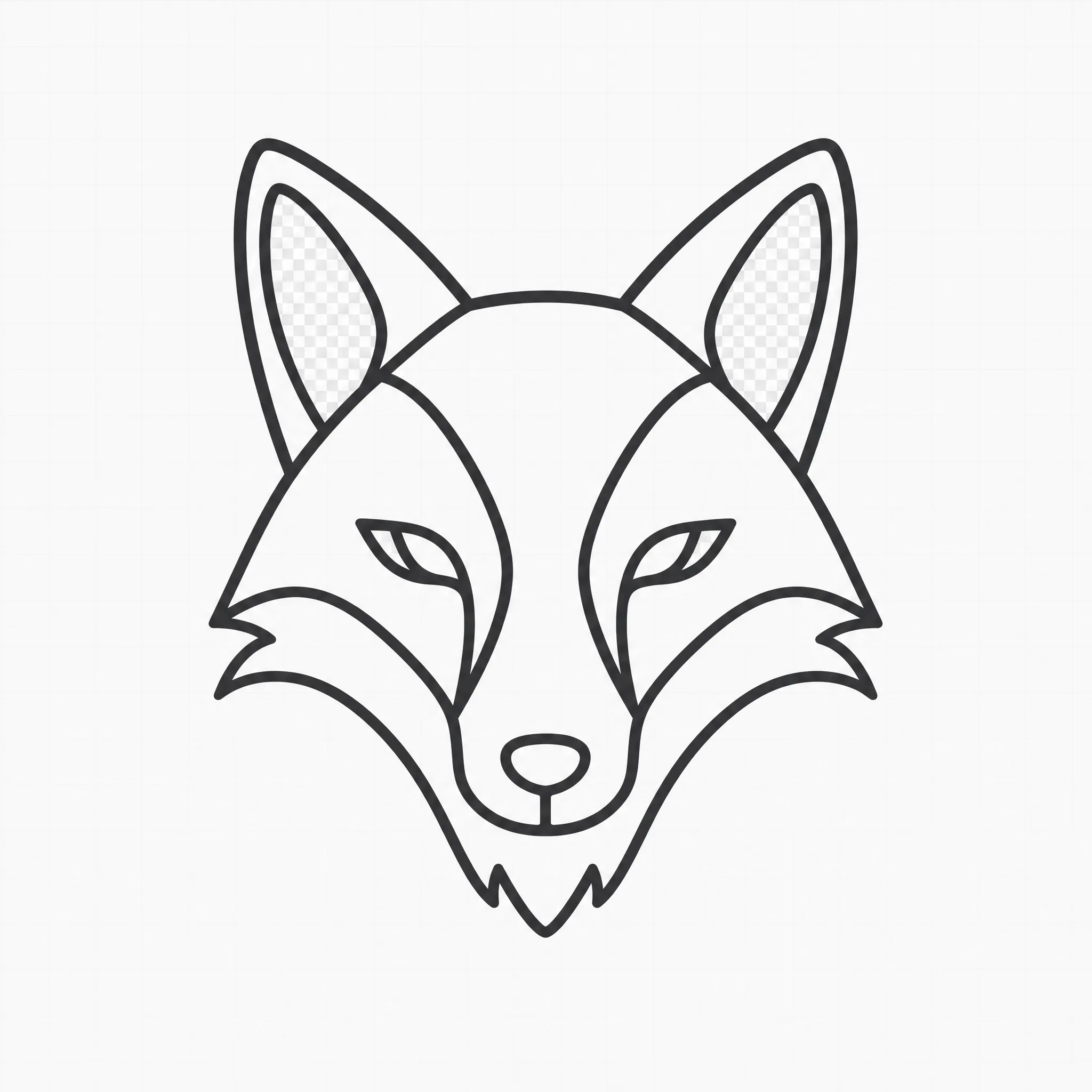 Thin strokes rasterized to PNG — the case where the source file size decides whether the lines stay crisp.