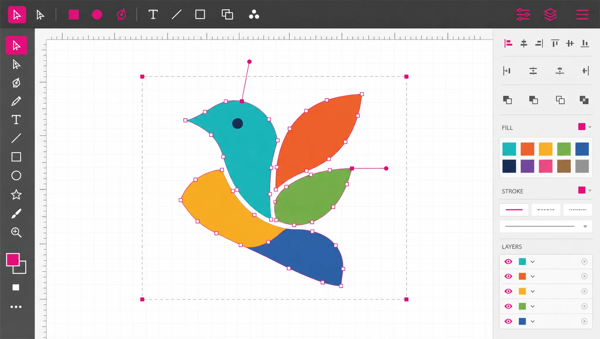 The result is a file, not a picture