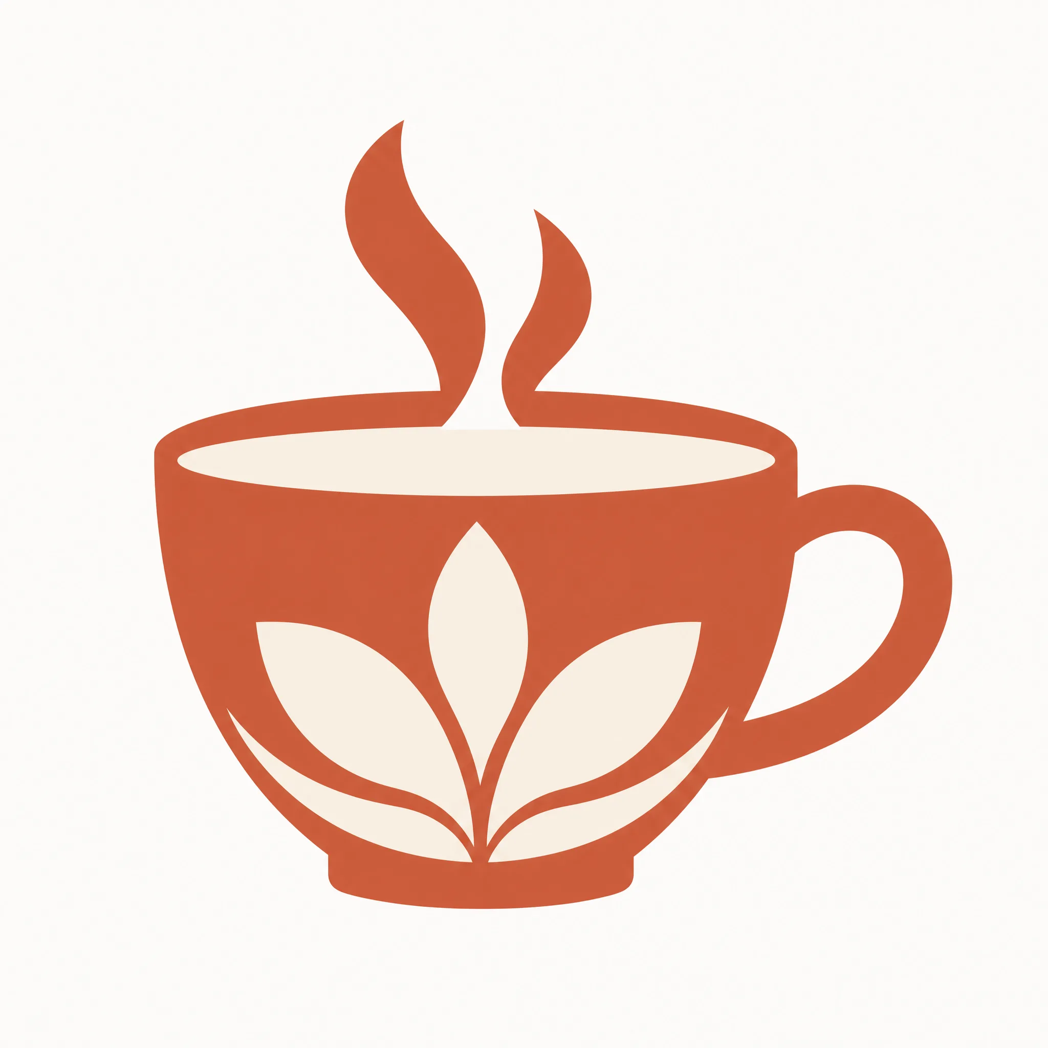 "A coffee cup seen from the side" gives a recognisable mark, because there is one obvious thing to draw.