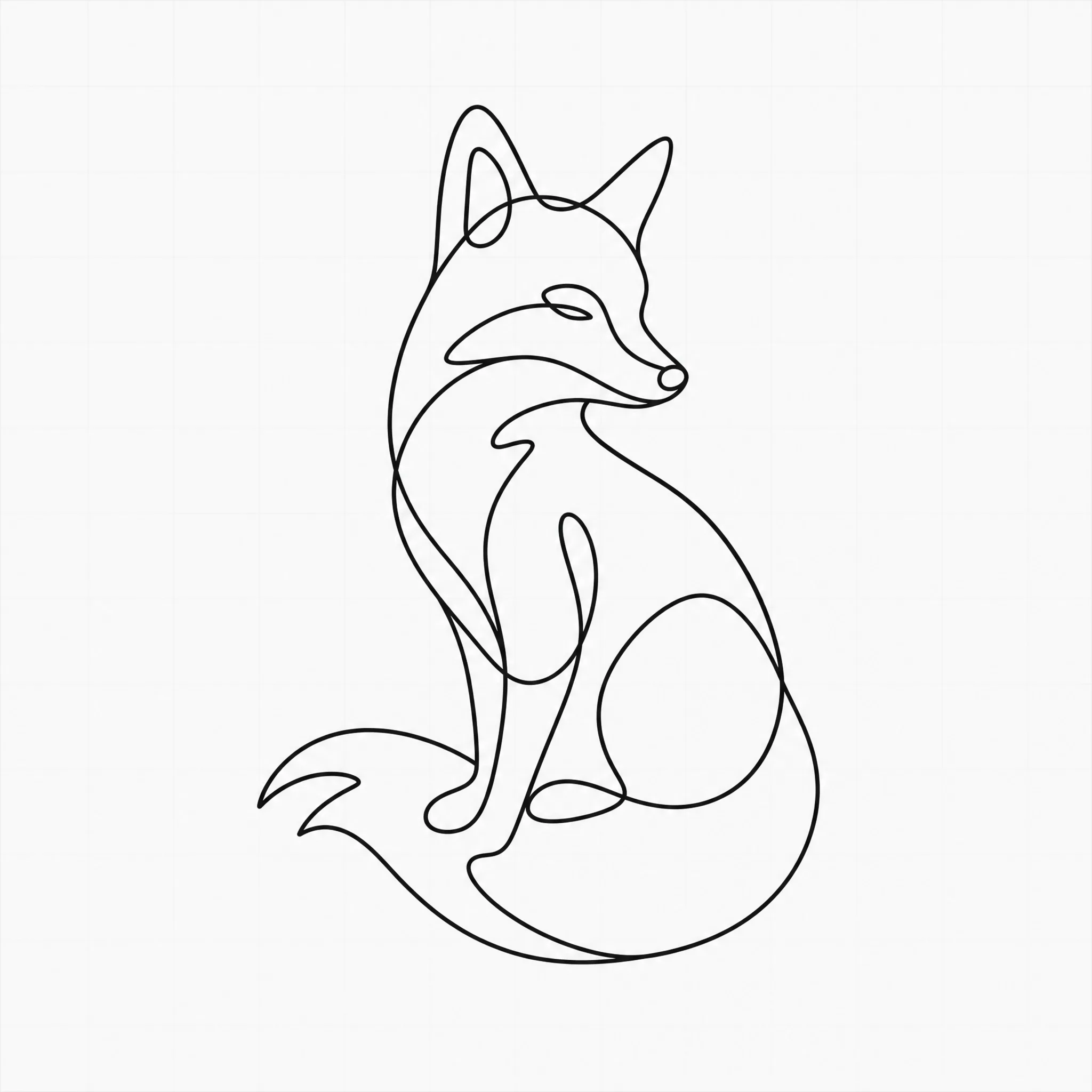 AI text to SVG reads "in one continuous line" or "flat two-color" directly, unlike vaguer words such as modern.